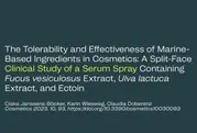 Marine-Based Serum Spray Study